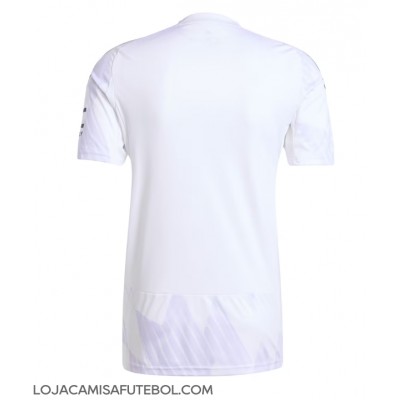 Camisa de Futebol Manchester United Equipamento Secundário 2025-26 Manga Curta Camisa de Futebol Manchester United Equipamento Secundário 2025-26 Manga Curta